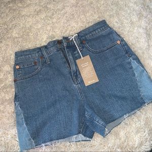 NWT Madewell Denim Shorts